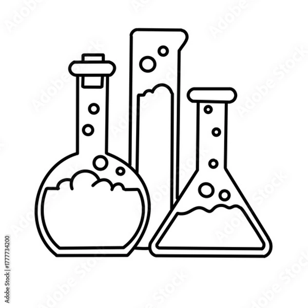 Obraz chemical laboratory equipment