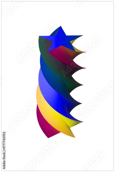 Obraz abstract colorful background