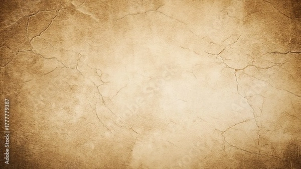 Fototapeta Cracked Earth Texture Background Vintage Desert Surface