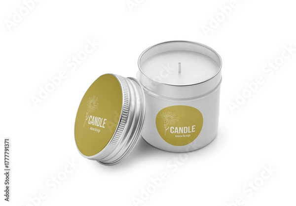Fototapeta Candle Mockup