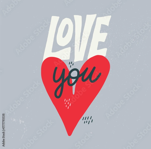 Obraz love-you.eps