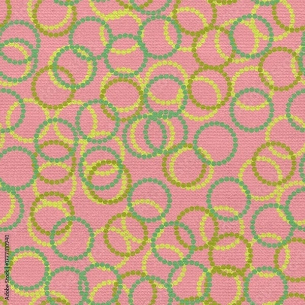 Fototapeta seamless floral pattern