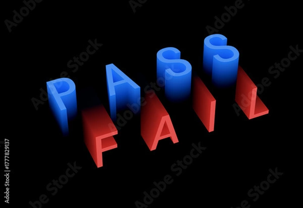 Obraz Will I Pass or Fail?