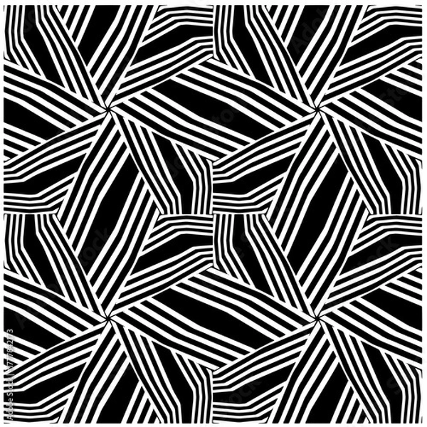 Obraz Black pattern.Seamless texture. Vector graphics for design, prints, decoration, cover, textile, digital wallpaper, web background, wrapping paper, clothing, fabric, packaging, cards.