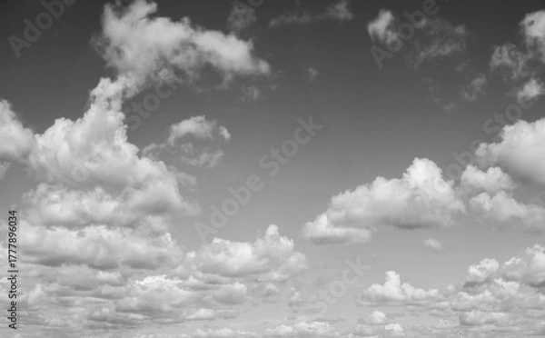 Obraz Panorama of sky with clouds