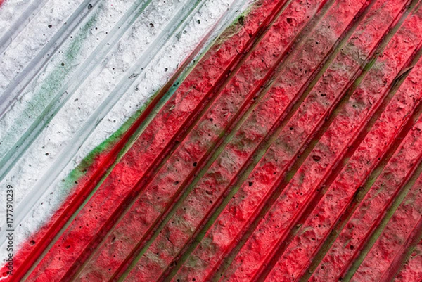 Obraz Abstract white and red background