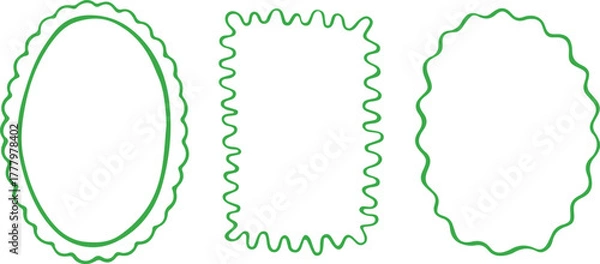 Fototapeta A minimalist design vector on a white background illustration art.