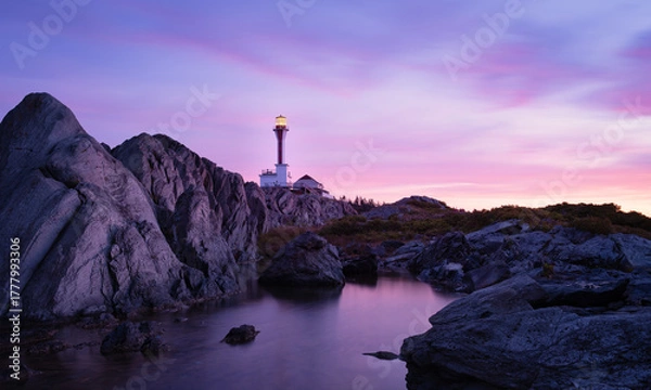 Obraz Cape Forchu Lighthouse