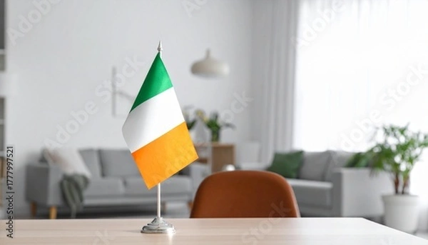 Fototapeta Table-top Irish flag