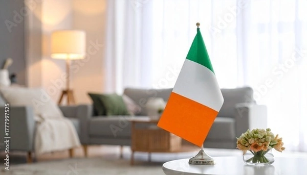 Fototapeta Table-top Irish flag