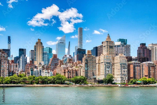 Obraz New York Midtown during a Sunny Day, New York