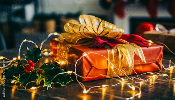 Obraz christmas gift box