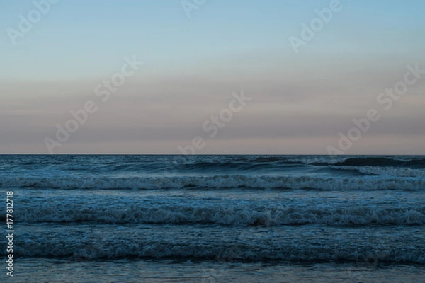 Fototapeta Waves at Sunset