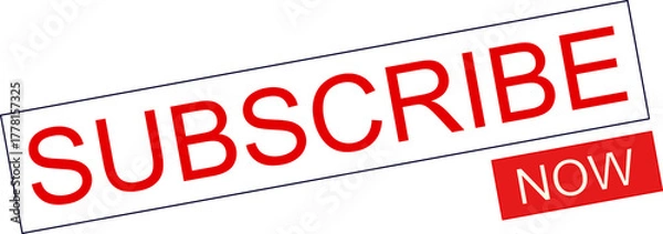 Fototapeta Subscribe Now Stock Illustrations