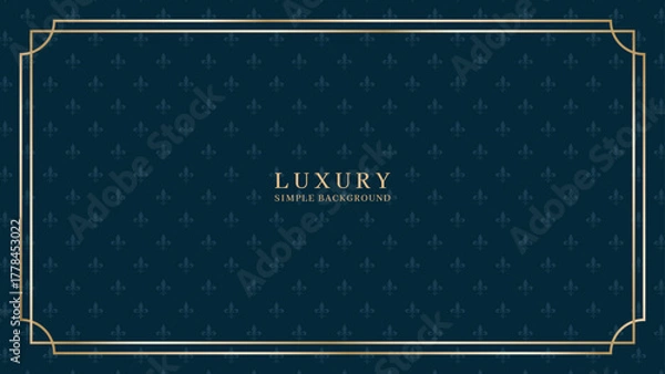 Obraz 高級感のある紺色の背景