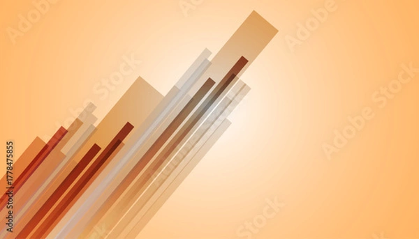 Fototapeta background of colorful light lines and waves, abstract glowing lines.