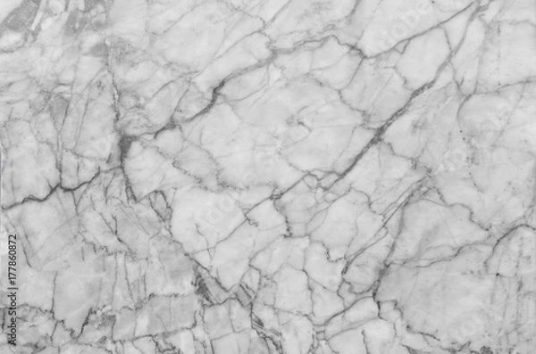 Obraz black and white natural marble pattern texture background