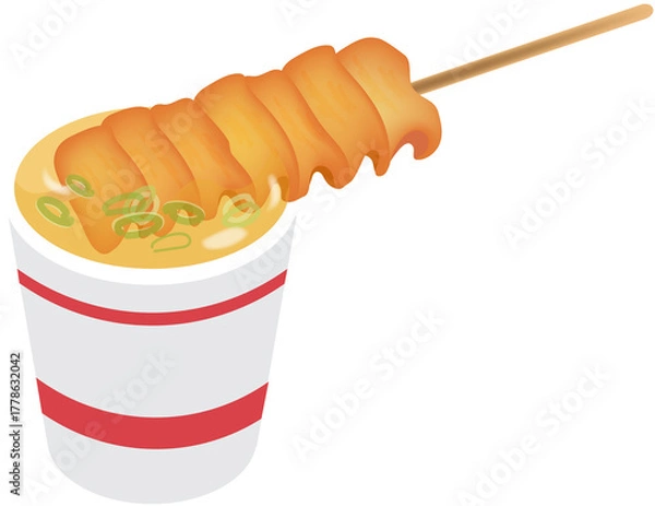 Obraz Oden korean fish cake