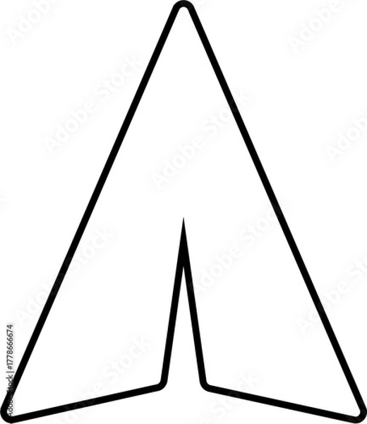 Fototapeta Icon Send