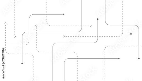 Obraz Abstract background with technology circuit board texture. Modern electronic motherboard texture. Creative idea for internet technology. Tech concept for header, web banner, website, presentation.