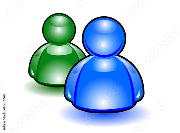 Fototapeta chat icon