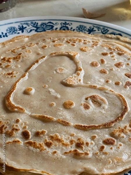 Fototapeta Heart in Bread