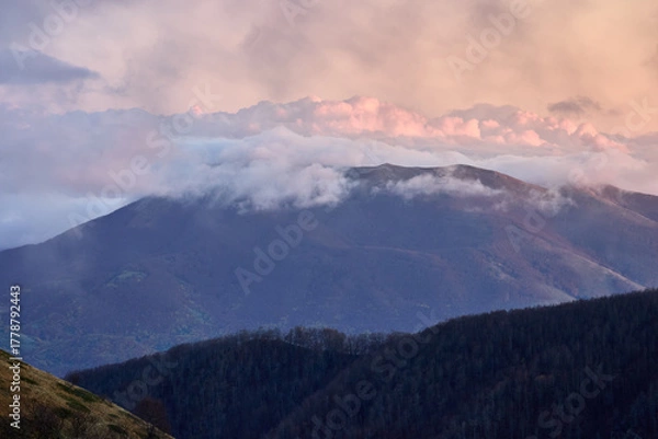 Obraz Autunno sui Monti Reatini - Terminillo - Tramonto
