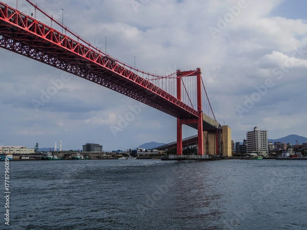 Obraz 【福岡県】北九州市・若戸大橋