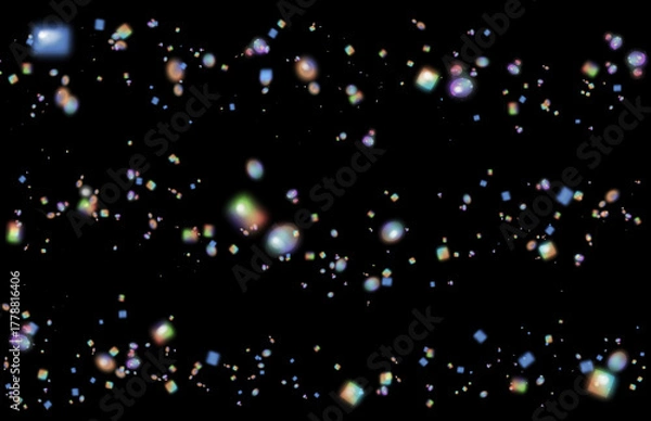 Obraz 夜空の宝石のような星々