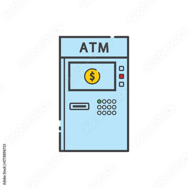 Obraz atm icon
