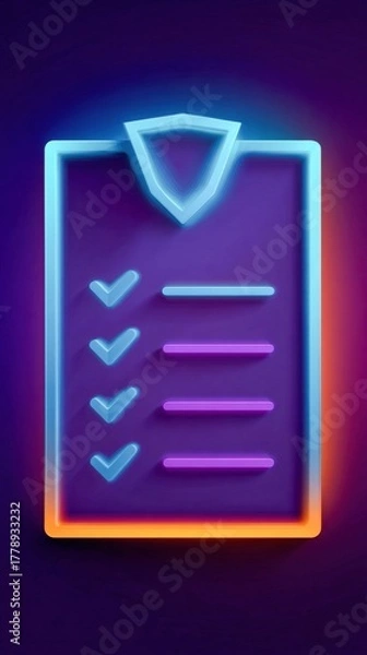 Fototapeta Quality assurance document for performance evaluation and continuous improvement strategy plan with improve, inspection, measurement