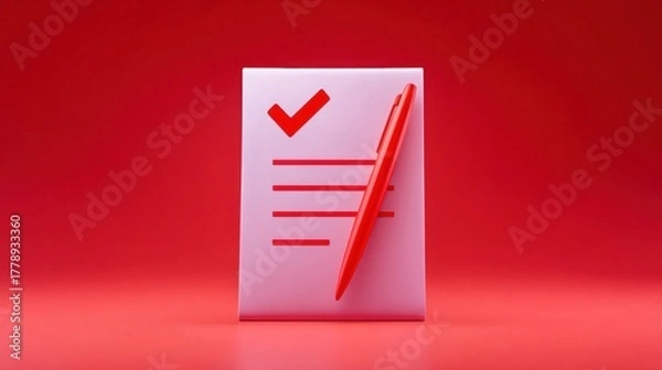 Fototapeta Quality assurance document for performance evaluation and continuous improvement strategy plan with rule, monitor, efficiency