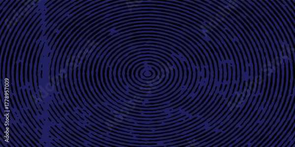 Obraz Grunge style dotted geometric pattern, halftone, blue black color background, abstract texture, empty blank nobody backdrop