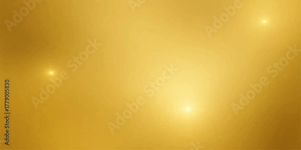 Fototapeta Golden light abstract texture background with a vintage gold and brown paper surface design