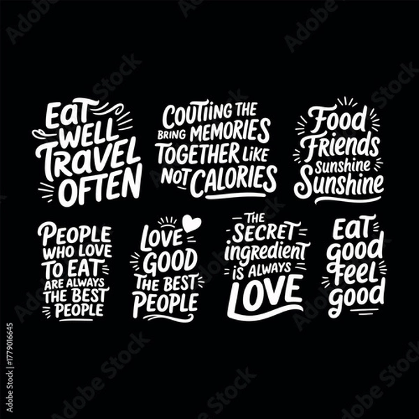 Obraz Motivational typography vector t-shirt design print