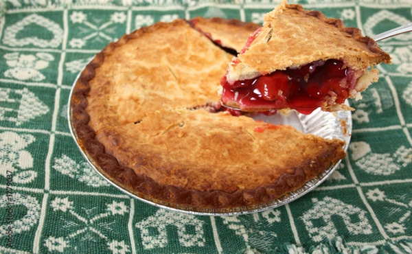 Fototapeta cherry pie
