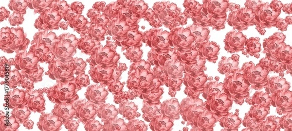 Obraz pink knitted fabric