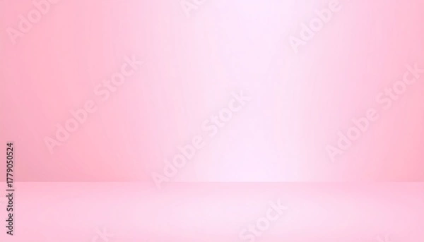 Obraz Pink gradient background with subtle reflection