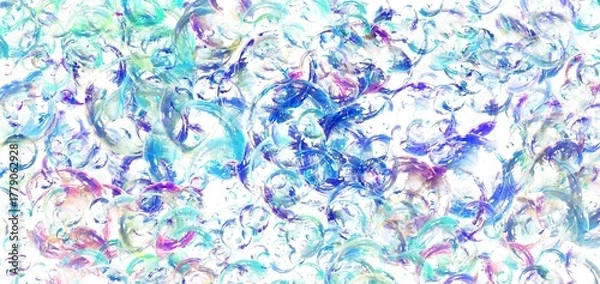 Obraz abstract background with colorful splashes