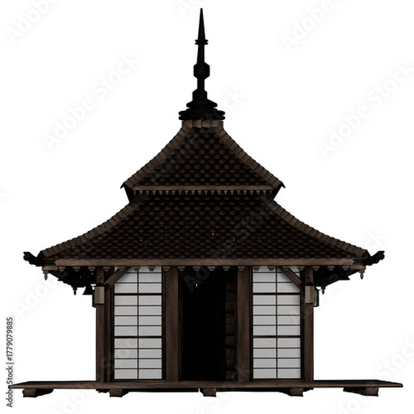 Obraz Feudal Japanese House