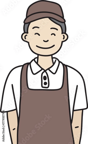 Obraz 사장 또는 점원 사람 일러스트 3