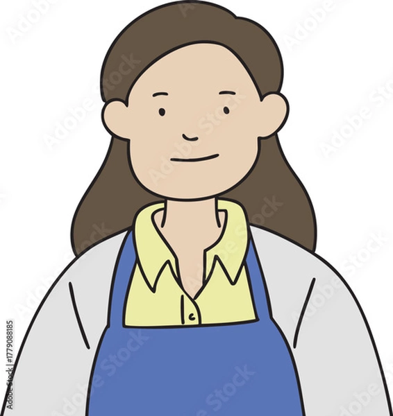 Obraz 사장 또는 점원 사람 일러스트 1