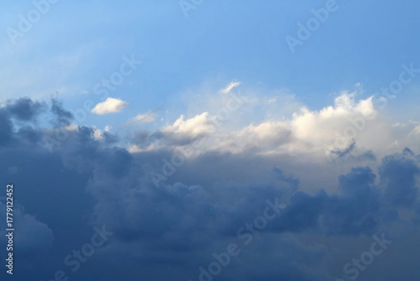 Obraz 11月の空と雲