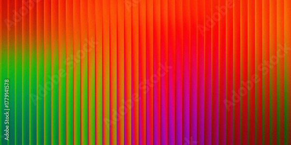 Fototapeta Vibrant colorful abstract vertical striped gradient background