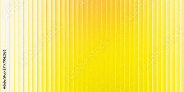 Fototapeta Bright yellow gradient textured vertical lines abstract backdrop