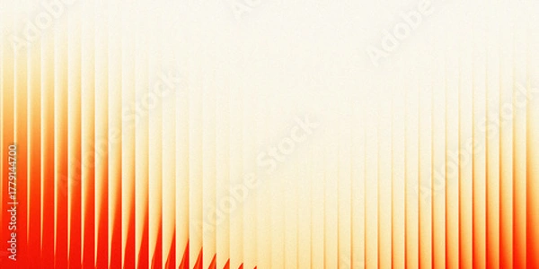 Fototapeta Abstract warm gradient vertical lines textured background design