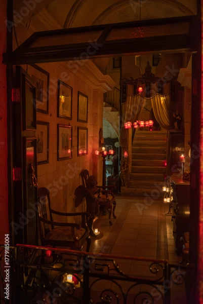 Obraz Lanterns Adorning Birgu Windows