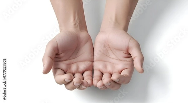 Fototapeta Open Hands Offering Support and Hope.