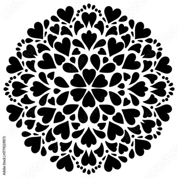 Obraz Lace Round png