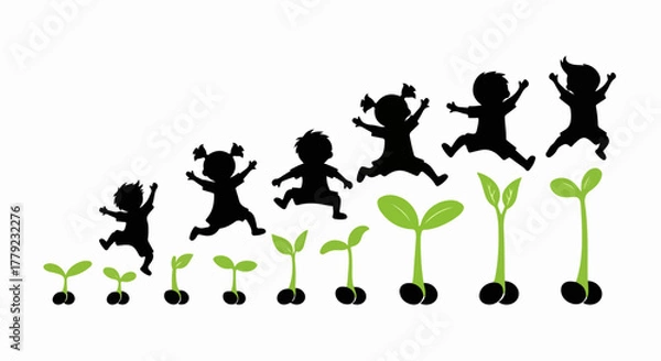 Fototapeta Young child feeding ducks on simple white backdrop, casting bread into pond, capturing the delightful scene. Young child feeding ducks symbolizes joy and innocence.